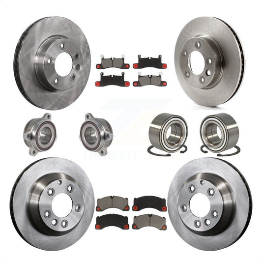 [Avant + Arrière] Kit de Roulement de roue pour 2016-2017 Volkswagen Touareg KBB-123152 par Transit Auto
