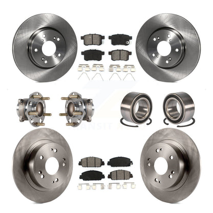 [Avant + Arrière] Kit de Roulement de roue pour 2016-2017 Honda Accord EX-L avec 3.5L KBB-123162