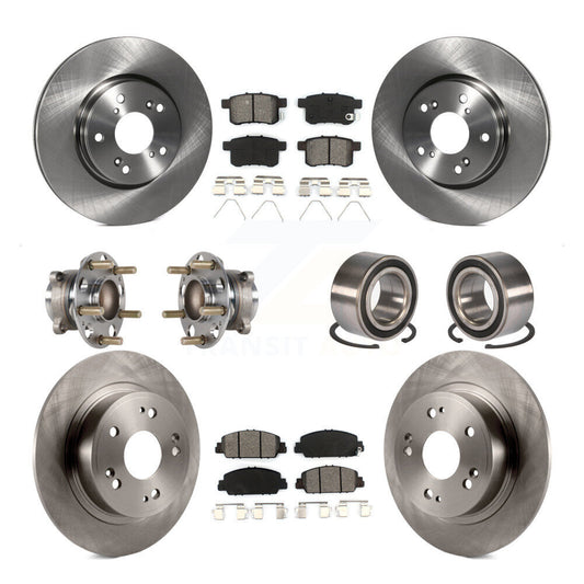 [Avant + Arrière] Kit de Roulement de roue pour 2016-2017 Honda Accord EX-L avec 3.5L KBB-123162