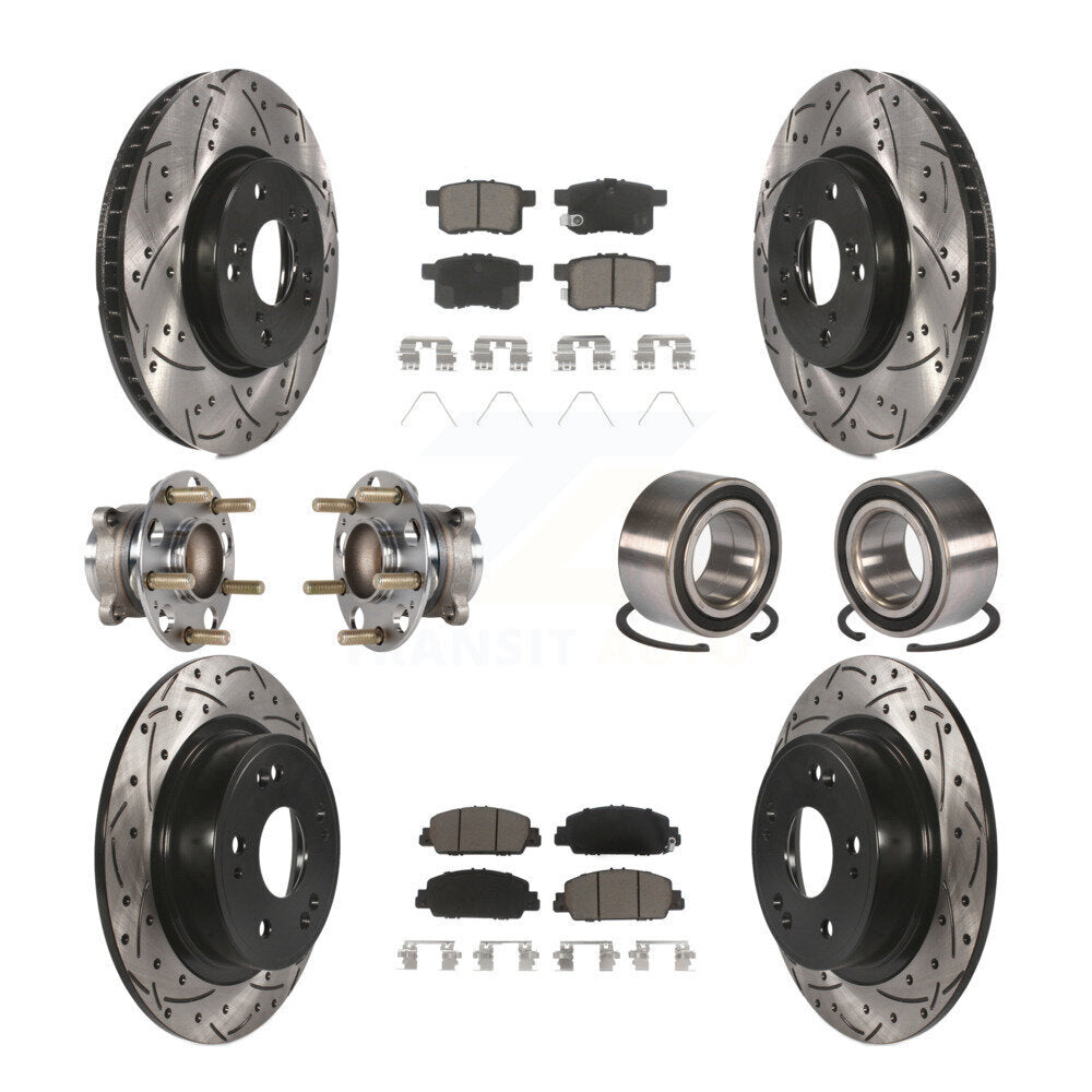 [Avant + Arrière] Kit de Roulement de roue pour Honda Accord KBB-123175