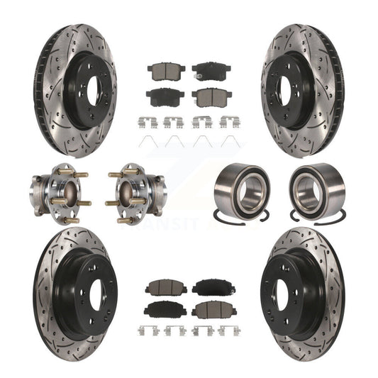 [Avant + Arrière] Kit de Roulement de roue pour Honda Accord KBB-123175