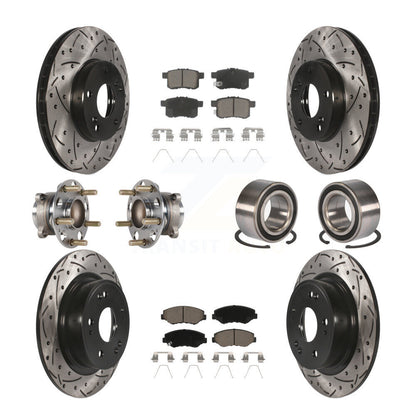 [Avant + Arrière] Kit de Roulement de roue pour Honda Accord KBB-123178