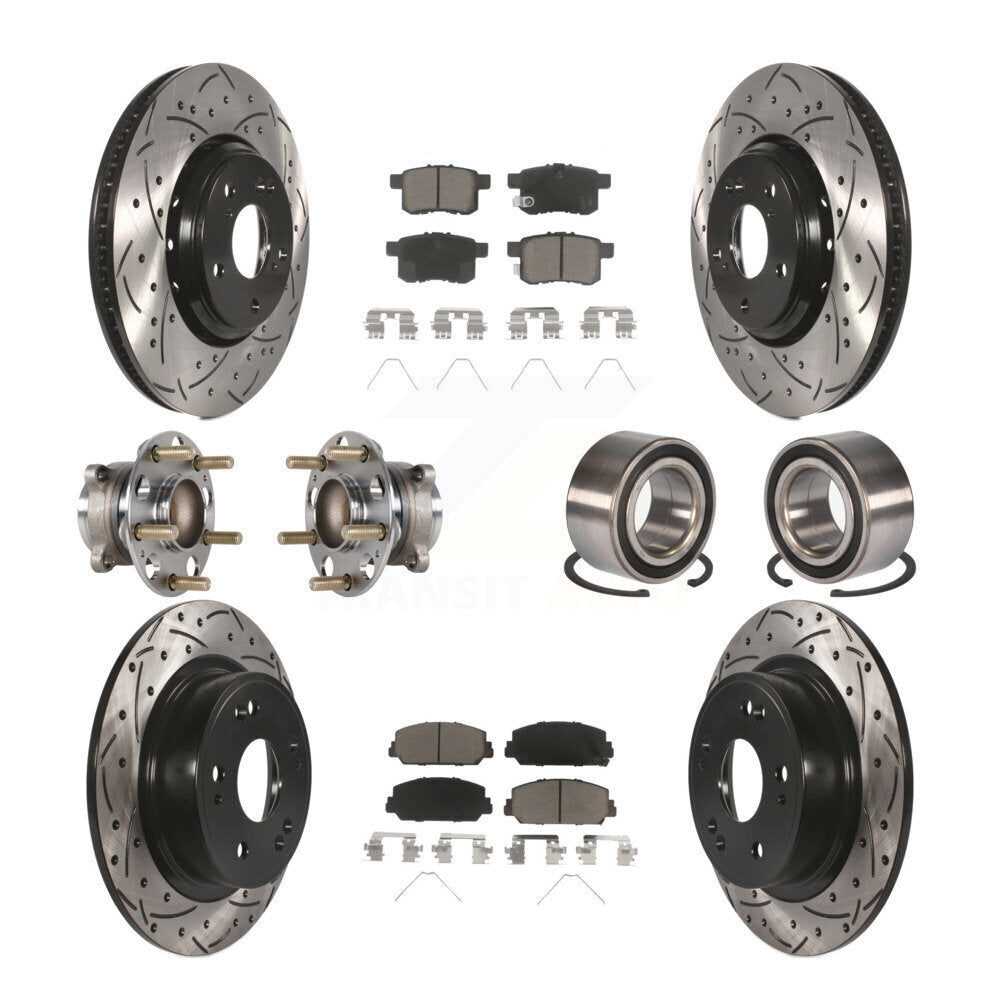 [Avant + Arrière] Kit de Roulement de roue pour Honda Accord KBB-123179