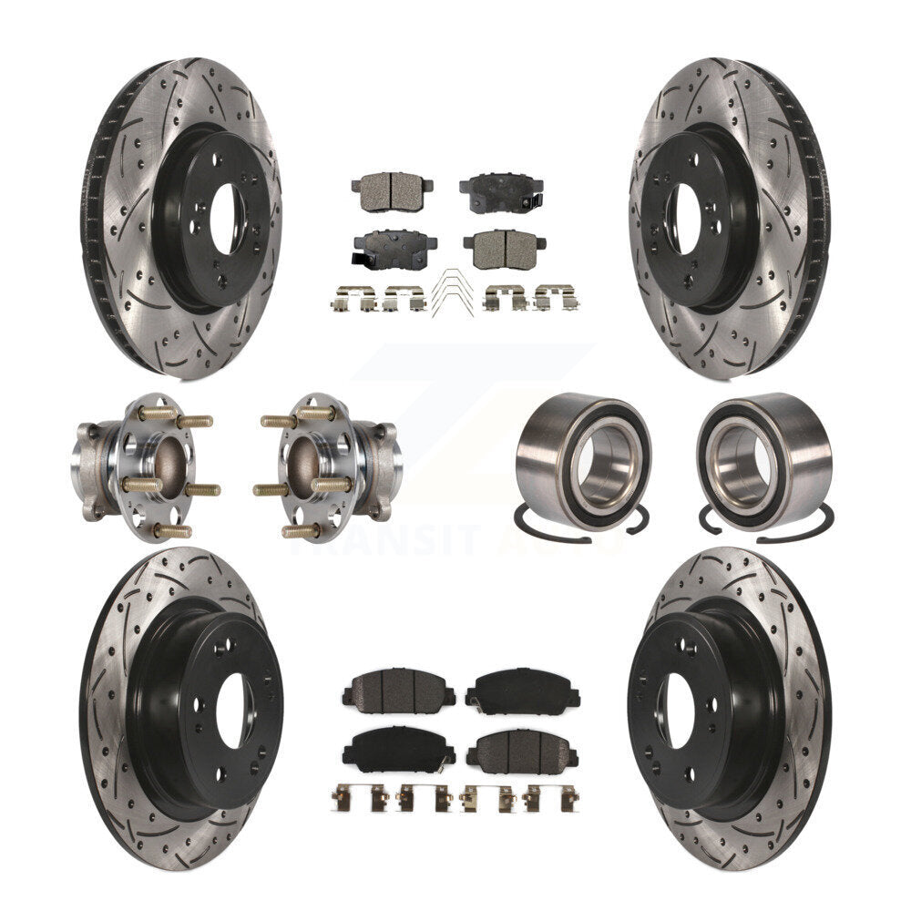 [Avant + Arrière] Kit de Roulement de roue pour Honda Accord KBB-123194