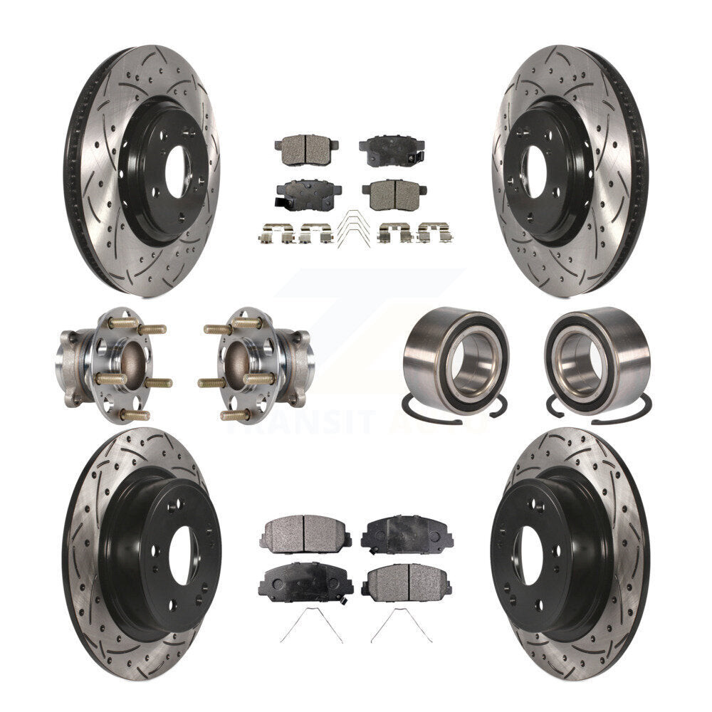 [Avant + Arrière] Kit de Roulement de roue pour Honda Accord KBB-123195
