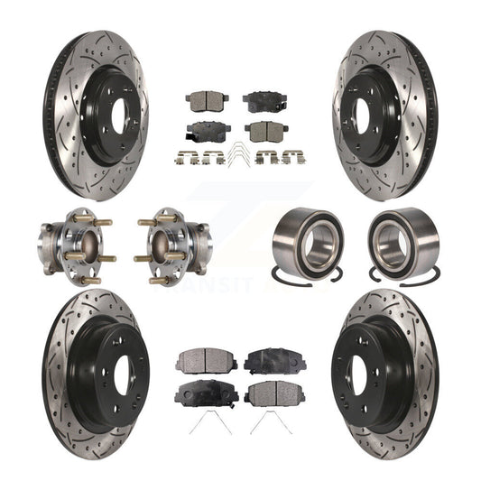 [Avant + Arrière] Kit de Roulement de roue pour Honda Accord KBB-123195