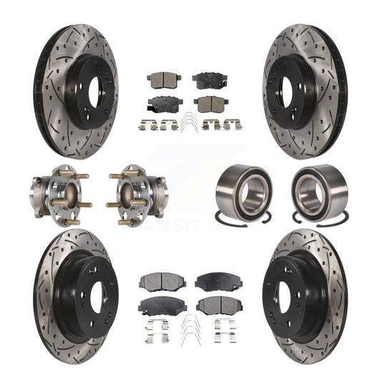 [Avant + Arrière] Kit de Roulement de roue pour Honda Accord KBB-123196