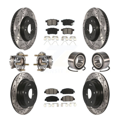 [Avant + Arrière] Kit de Roulement de roue pour Honda Accord KBB-123213