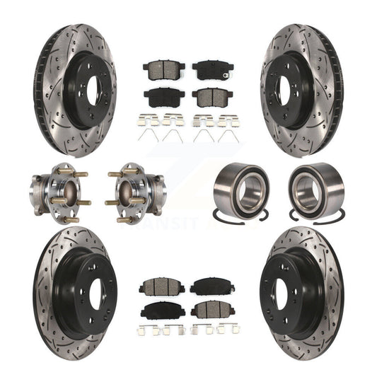 [Avant + Arrière] Kit de Roulement de roue pour Honda Accord KBB-123213