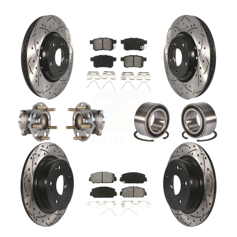 [Avant + Arrière] Kit de Roulement de roue pour Honda Accord KBB-123214