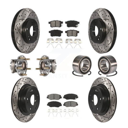 [Avant + Arrière] Kit de Roulement de roue pour Honda Accord KBB-123215