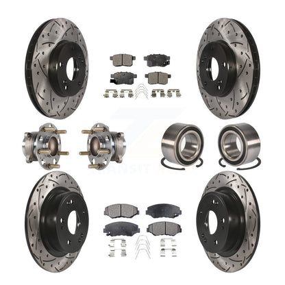 [Avant + Arrière] Kit de Roulement de roue pour Honda Accord KBB-123222