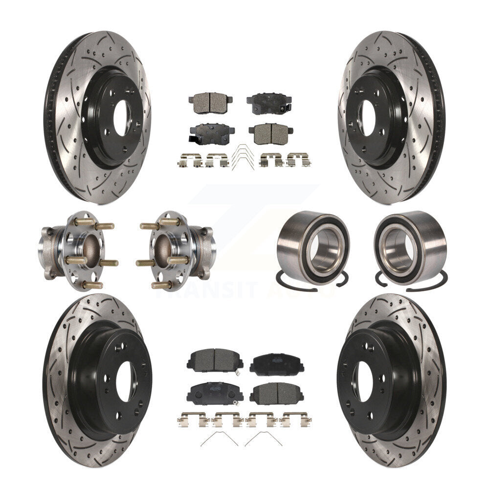 [Avant + Arrière] Kit de Roulement de roue pour Honda Accord KBB-123223