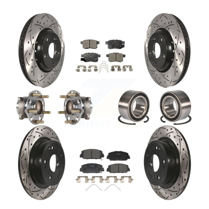 [Avant + Arrière] Kit de Roulement de roue pour Honda Accord KBB-123223