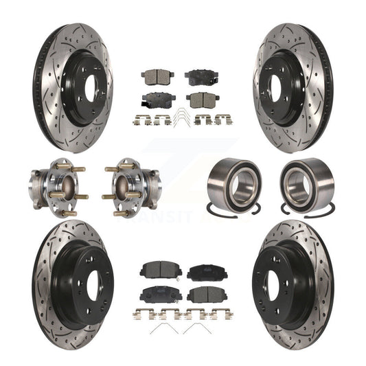 [Avant + Arrière] Kit de Roulement de roue pour Honda Accord KBB-123223