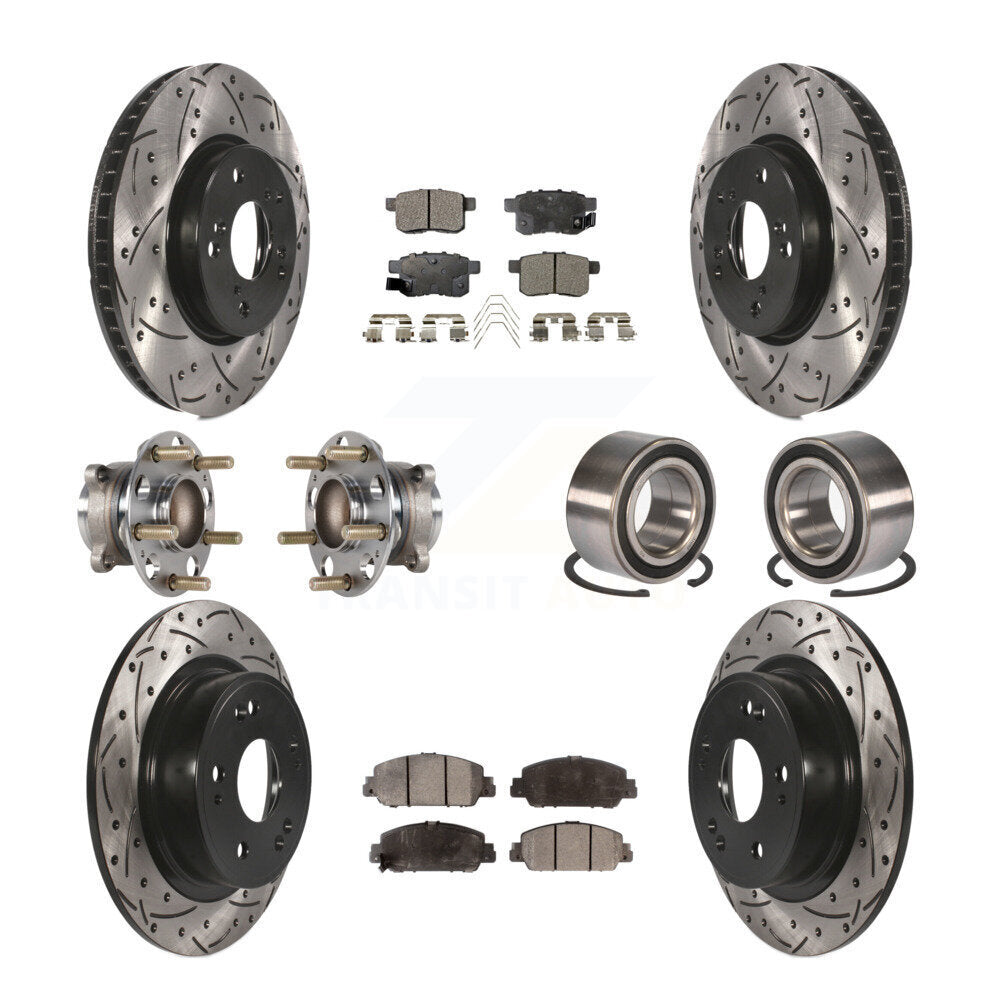 [Avant + Arrière] Kit de Roulement de roue pour Honda Accord KBB-123225