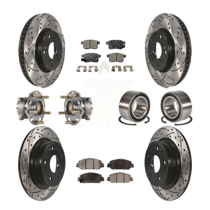 [Avant + Arrière] Kit de Roulement de roue pour Honda Accord KBB-123225