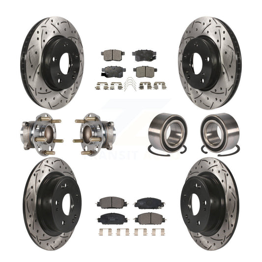 [Avant + Arrière] Kit de Roulement de roue pour 2017 Honda Accord LX-S KBB-123227