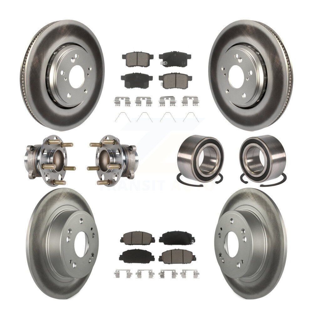 [Avant + Arrière] Kit de Roulement de roue pour 2017 Honda Accord Hybrid EX-L Touring KBB-123243