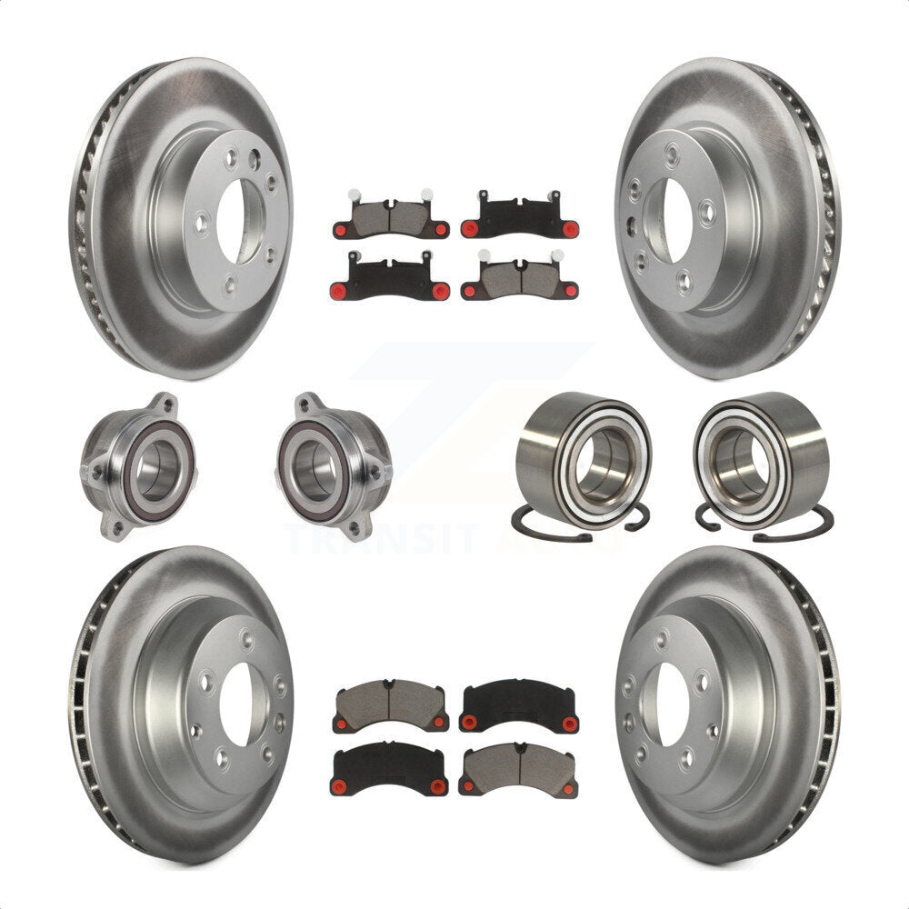 [Avant + Arrière] Kit de Roulement de roue pour 2016-2017 Volkswagen Touareg KBB-123259 par Transit Auto