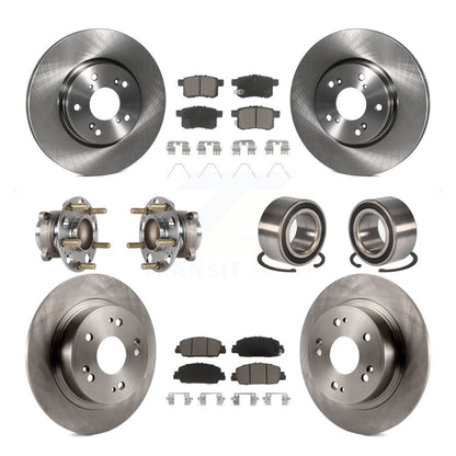 [Avant + Arrière] Kit de Roulement de roue pour 2016-2017 Honda Accord EX-L avec 3.5L KBB-123281