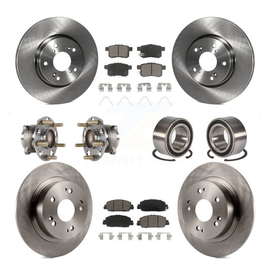 [Avant + Arrière] Kit de Roulement de roue pour 2016-2017 Honda Accord EX-L avec 3.5L KBB-123281