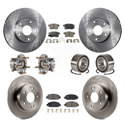 [Avant + Arrière] Kit de Roulement de roue pour 2016 Honda Accord LX-S avec 2.4L KBB-123312