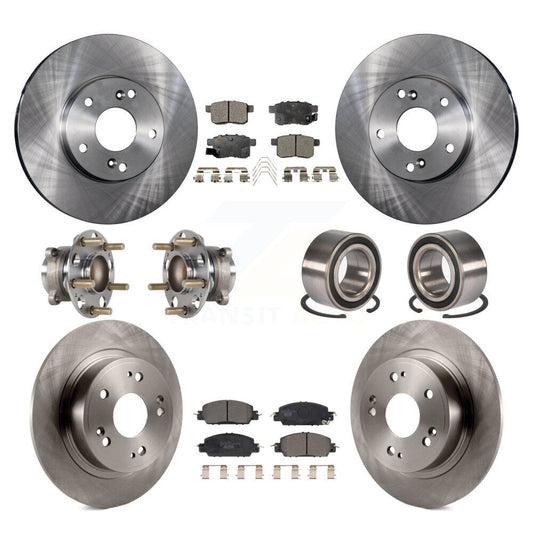 [Avant + Arrière] Kit de Roulement de roue pour 2016 Honda Accord LX-S avec 2.4L KBB-123312