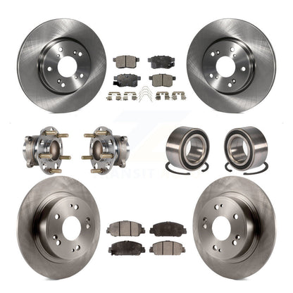 [Avant + Arrière] Kit de Roulement de roue pour 2016-2017 Honda Accord EX-L avec 3.5L KBB-123314