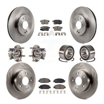 [Avant + Arrière] Kit de Roulement de roue pour 2017 Honda Accord LX-S KBB-123315