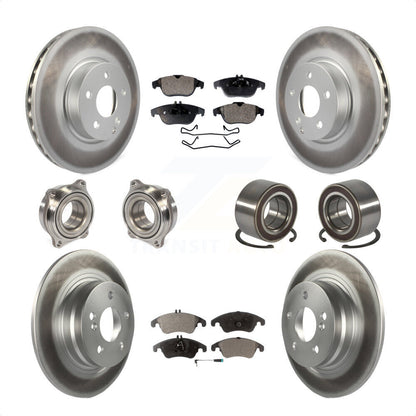[Avant + Arrière] Kit de Roulement de roue pour 2011-2012 Mercedes-Benz C300 avec 322mm Diameter Rotor KBB-123332 par Transit Auto