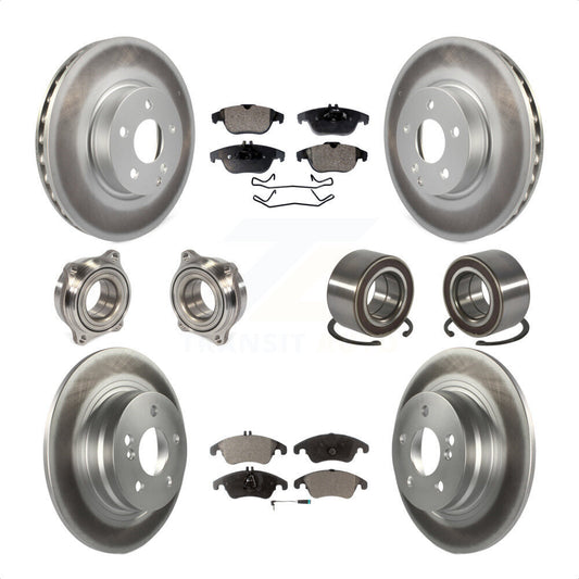 [Avant + Arrière] Kit de Roulement de roue pour 2011-2012 Mercedes-Benz C300 avec 322mm Diameter Rotor KBB-123332 par Transit Auto