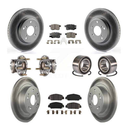 [Avant + Arrière] Kit de Roulement de roue pour 2016-2017 Honda Accord EX-L avec 3.5L KBB-123338