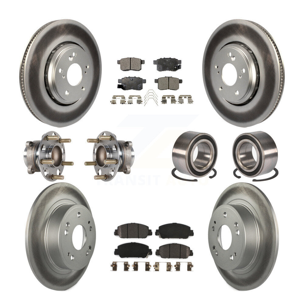 [Avant + Arrière] Kit de Roulement de roue pour 2017 Honda Accord Hybrid EX-L Touring KBB-123339