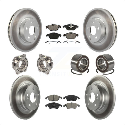 [Avant + Arrière] Kit de Roulement de roue pour 2011-2012 Mercedes-Benz C300 avec 322mm Diameter Rotor KBB-123349 par Transit Auto