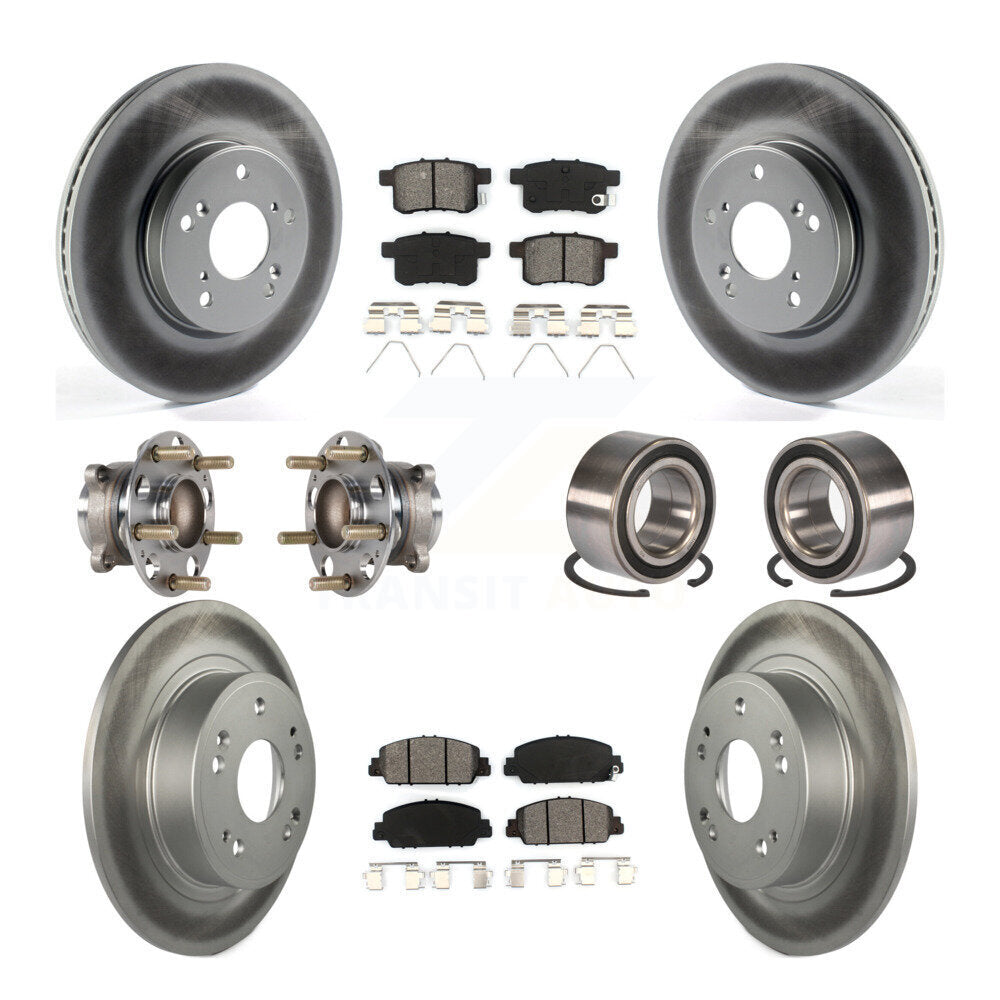 [Avant + Arrière] Kit de Roulement de roue pour 2016-2017 Honda Accord EX-L avec 3.5L KBB-123353