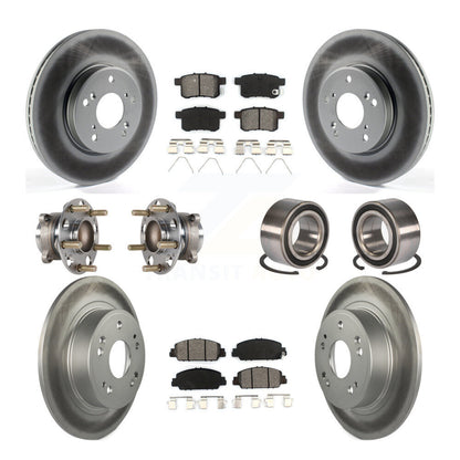 [Avant + Arrière] Kit de Roulement de roue pour 2016-2017 Honda Accord EX-L avec 3.5L KBB-123353