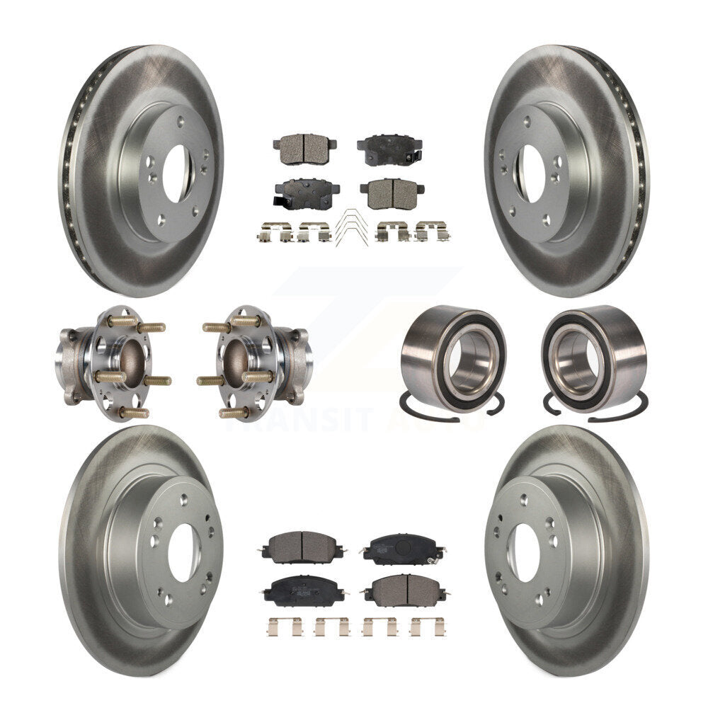 [Avant + Arrière] Kit de Roulement de roue pour 2016 Honda Accord LX-S avec 2.4L KBB-123365