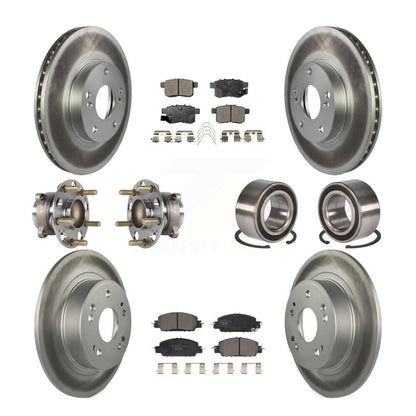 [Avant + Arrière] Kit de Roulement de roue pour 2016 Honda Accord LX-S avec 2.4L KBB-123365