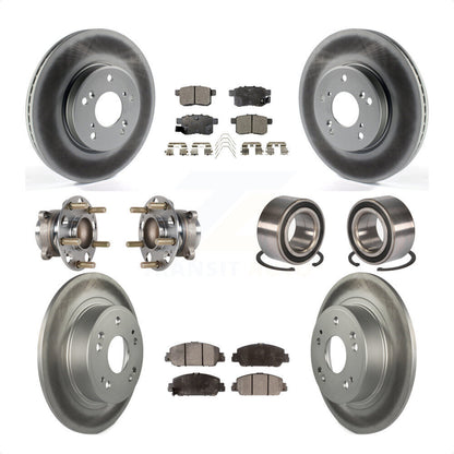 [Avant + Arrière] Kit de Roulement de roue pour 2016-2017 Honda Accord EX-L avec 3.5L KBB-123367 par Transit Auto