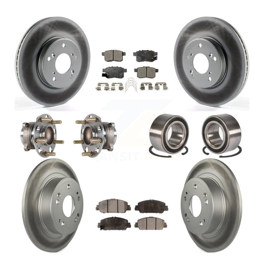 [Avant + Arrière] Kit de Roulement de roue pour 2016-2017 Honda Accord EX-L avec 3.5L KBB-123367