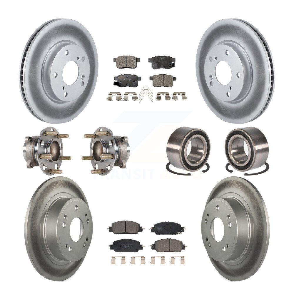 [Avant + Arrière] Kit de Roulement de roue pour 2017 Honda Accord LX-S KBB-123369