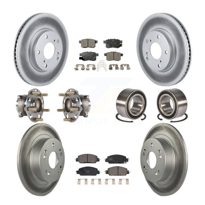 [Avant + Arrière] Kit de Roulement de roue pour 2017 Honda Accord LX-S KBB-123369