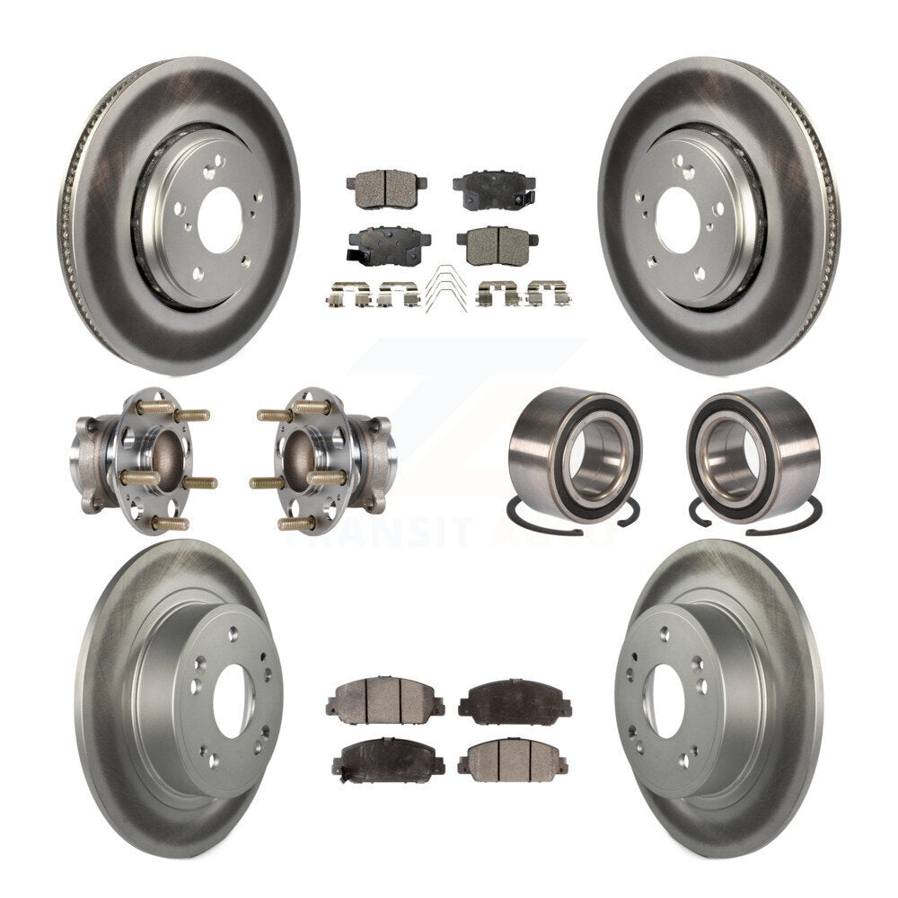 [Avant + Arrière] Kit de Roulement de roue pour 2017 Honda Accord Hybrid EX-L Touring KBB-123370