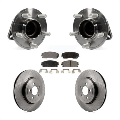 [Avant] Kit d'ensemble roulement de roue et moyeu pour 2015-2018 Dodge Charger RWD avec 3.6L 345mm Diameter Rotor KBB-123392