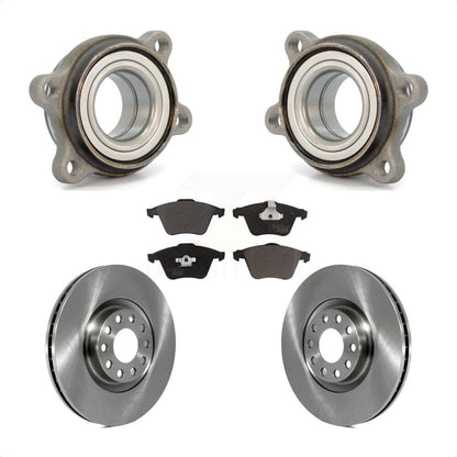 [Avant] Kit d'ensemble roulement de roue et moyeu pour 2002-2004 Audi A6 Quattro 321mm Diameter Rotor KBB-123407 par Transit Auto