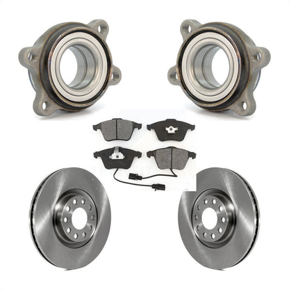 [Avant] Kit d'ensemble roulement de roue et moyeu pour 2002-2004 Audi A6 Quattro 321mm Diameter Rotor KBB-123422 par Transit Auto