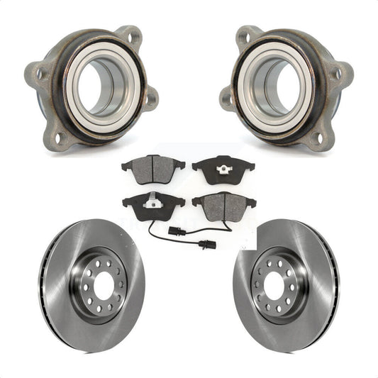 [Avant] Kit d'ensemble roulement de roue et moyeu pour 2002-2004 Audi A6 Quattro 321mm Diameter Rotor KBB-123422 par Transit Auto