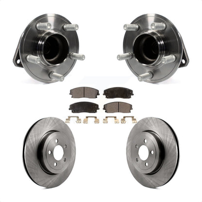 [Avant] Kit d'ensemble roulement de roue et moyeu pour 2015-2018 Dodge Charger RWD avec 3.6L 345mm Diameter Rotor KBB-123427