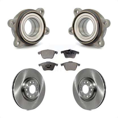 [Avant] Kit d'ensemble roulement de roue et moyeu pour 2002-2004 Audi A6 Quattro 321mm Diameter Rotor KBB-123437 par Transit Auto